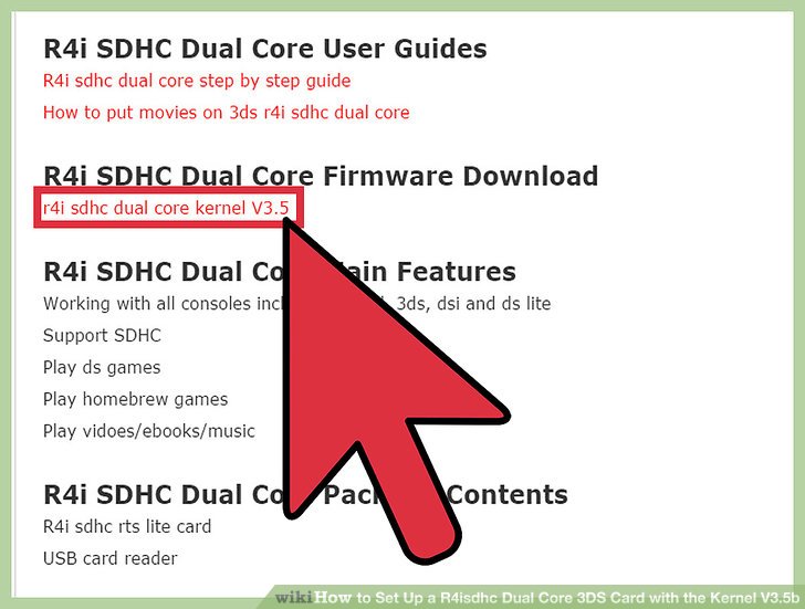How To Install R4i Sdhc Kernel